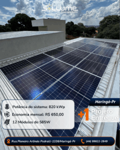 sollume-Residencial 12 painéis